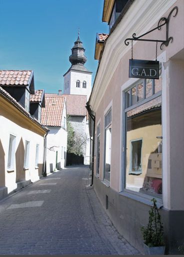 A G.A.D. bemutatóterme Visbyben
